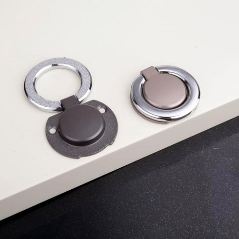 Generic 1 Round Handle Flat Cabinet Hidden Concealed Handle Drawer Handle Bedside Cabinet Shoe Cabinet Floor Cabinet