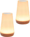 2 Pack LED Night Light,13 RGB Colors & 5 Brightness, USB Rechargeable