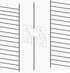7/8" 2-3/32", 2 Pack, QCAA Solid Brass Shutter Bar/Door Latch, x Satin Chrome, Made in Taiwan