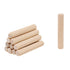 100 Pack 1/4" Wood Dowel Pins Straight Grooved Pins for Furniture, Door, and Art Projects (1/4 in)