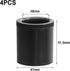 Floweringbeter Set 4 (51.5mm) of Cabinet Feet with Height Adjustment for Sofas, Couches, and TV Stands Strong ABS