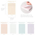 Monolike Smoothie College Ruled Sticky-it - 5p Set Self-Adhesive Memo Pad 50 Sheets