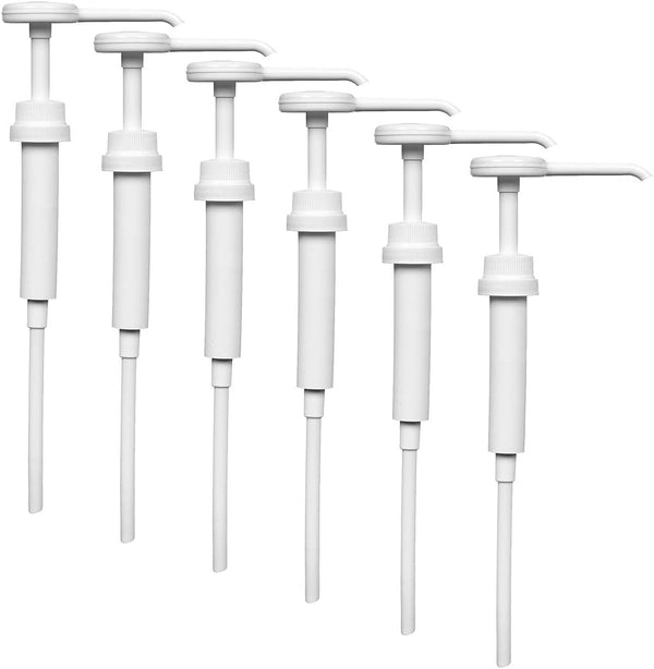 Deluxe Plastic Dispensing Pump, Fits Gallon Jugs, Pack of 6