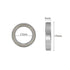 10pcs Deep Groove Ball Bearing MR1319zz, Chrome Steel Bearings for Skateboards, Inline Skates, Scooters, Long Boards