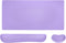 MOSISO Keyboard Mouse Pad Set, Large Gaming Mouse Pad & Wrist Rest Support, Ergonomic Non-Slip Cushion, Purple