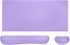 MOSISO Keyboard Mouse Pad Set, Large Gaming Mouse Pad & Wrist Rest Support, Ergonomic Non-Slip Cushion, Purple
