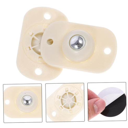8pcs VICASKY Self-Adhesive Swivel Caster Wheels for Easy Movement of Furniture Cabinets and Flower Pots Convenient