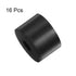 HARFINGTON 16pcs Rubber Spacer, 1.57 Inch OD, 0.47 Inch ID, 1.2 Inch Thick Neoprene Round Anti Vibration Pads, Black