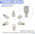 Hocansen 50 7x24mm (PP/7x24mm) Pcs Shelf Pegs Shelf Pins Metal Shelf Support Pegs Cabinet Shelf Pegs for Shelves
