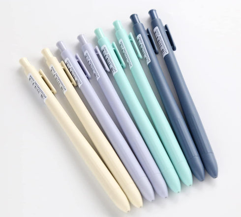 Solid Color Mechanical Pencil Set for Writing and Drawing, 0.7mm Point, Pack of 8
