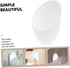 5Pcs Set Horseshoe Lampshade Angled Light Shade for Table and Floor Lamps Durable Plastic Cover for Living Room Bedroom