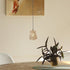 4Pcs 3.54X2.75X2.75In DOITOOL Rustic Woven Bamboo Lampshade Replacement for Pendant Light Ceiling Lamp Cover Small