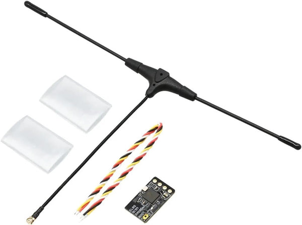 XWLSULDB Compatible with ELRS 915MHz NANO RC Receiver with T-Antenna, WiFi Firmware Upgrade