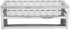 Stainless Steel Punch Plate Test Tube Rack, 40 Holes Large Capacity Lab Holder (15.5 * 40mm)