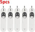 WENLIANG 1/5pcs Pendent(5PCS Anti-Lost Sim Card Eject Pin Needle With Storage Case Mobile Phone SIM Protector Holder