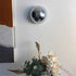 Eberow 6.3 Inch Modern Sphere Wall Sconce, Round Ball Light with Backlit Glow Effect, Contemporary Accent Fixture