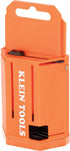 Klein Tools 44125 Utility Knife Blade Dispenser - 50 Triple Ground Replacement Blades for Long-Lasting Sharpness