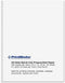PrintWorks Professional Prepunched Paper, 8.5 x 11, 20 lb, 500 Sheets, 44-Oval Hole (04145)
