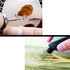 13 Pcs Ball Shape Diamond Burr Diamond Mounted Grinding Burs Stone Carving Set with 3/32 inch Mandrel for Rotary Tools