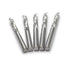 OSCARBIDE 1/8" Shank Square Nose Carbide End Mills, 5-Piece Precision Set for Wood, 2-Flute CNC Router Bits