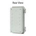 LeMotech Electrical Box, IP67 Waterproof Hinged Clear Cover Junction Box, ABS Plastic Enclosure with Mounting Plate,