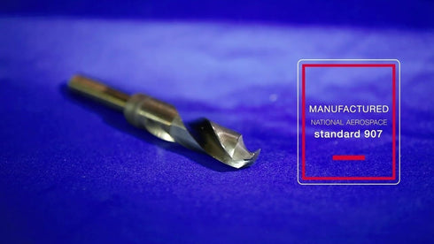 Drill America - D/ACO3/8X1/2 1/2" Cobalt Reduced Shank Drill Bit with 3/8" Shank, D/ACO Series