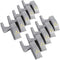10Pcs Cabinet Hinge LED Lights, Warm Cool White Cabinet Cupboard Closet Wardrobe