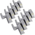 10Pcs Cabinet Hinge LED Lights, Warm Cool White Cabinet Cupboard Closet Wardrobe