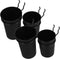 GLEAVI 4pcs Pegboard Bins Hooks for Garage and Workbench Organization Tool Hangers