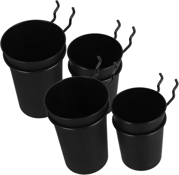 GLEAVI 4pcs Pegboard Bins Hooks for Garage and Workbench Organization Tool Hangers