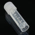 CynKen 20pcs 2ml Graduated Plastic Cryovial Tube with Cap, Self Standing