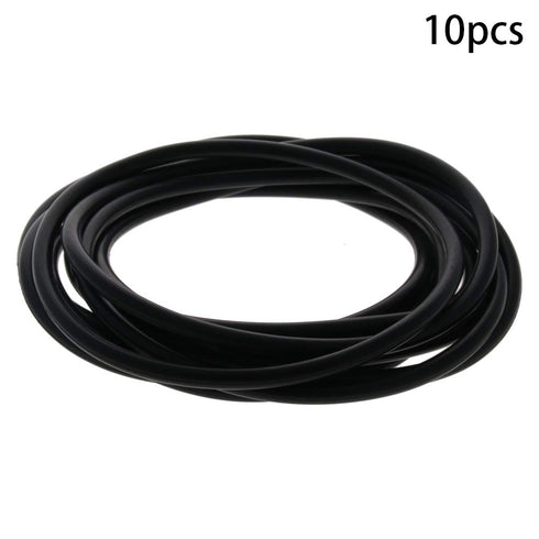 Othmro 10pcs Nitrile Rubber O-Rings, 5mm Wire Dia 110mm OD Metric Sealing Nitrile NBR Rubber Washers for Oil or Air Sealing, Professional Plumbing, Car Repair, Air or Gas Connections Black
