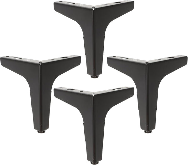 4pcs Metal Triangle Sofa Legs Couch Feet Cabinet Dresser Replacement Furniture Legs