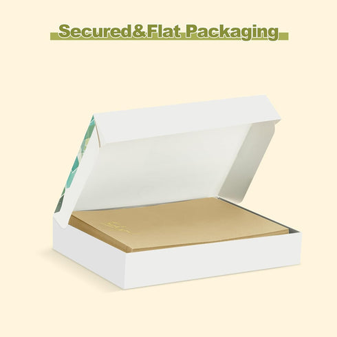 50 Pack 4x6 Kraft Brown Thank you Cards with Envelopes Thick Folded Cardstock and Stickers for All Occasion Greeting