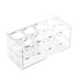 8 Holes Test Tube Rack, Transparent Acrylic Test Rack for 50ML Test Tubes