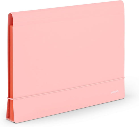 Poppin Accordion File Organizer, 12 Dividers & 13 Pockets, Lightweight Document Organizer Folio, Expanding Folder