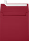 LUXPaper Square Invitation Envelopes | 6" x 6" | Garnet Red | Peel & Press | 80lb. Text | 50 Qty