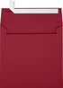 LUXPaper Square Invitation Envelopes | 6" x 6" | Garnet Red | Peel & Press | 80lb. Text | 50 Qty