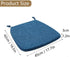 GWTYR 45x42x3cm Set 1, Memory Foam Chair Cushions - Kitchen Dining Chair Pads with Ties and Backing, Office Chair Seat