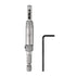 Self Centering Drill Bit Set 7/64", 1/4" Hex Shank Drilling Bits for Wood Working with Hex Keys