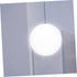 Ipetboom 80mm Bulb White Frosted round Glass Globe Lamp Shade Replacement for Wall Sconce and Ceiling Fan Light Covers