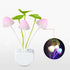 anso 3 Bulbs Night Light Light Sensor LED Mushroom Lamp Night Lamp Baby Home Bedsides (Grass)