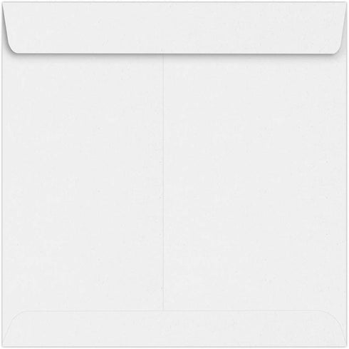 LUXPaper Square Invitation Envelopes | 7 1/2" x 7 1/2" | White | Peel & Press | 70lb. Text | 50 Qty
