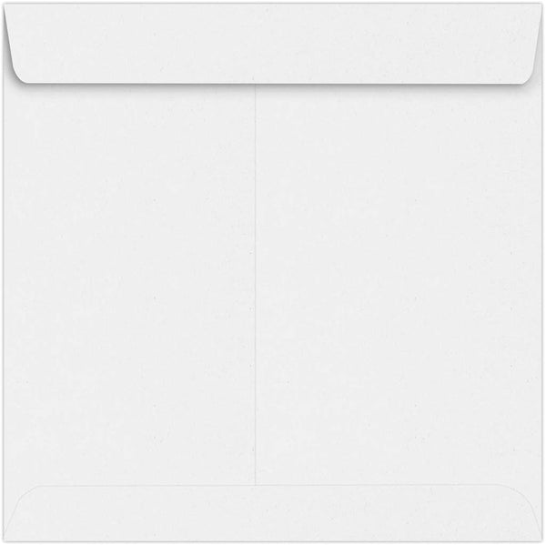 LUXPaper Square Invitation Envelopes | 7 1/2" x 7 1/2" | White | Peel & Press | 70lb. Text | 50 Qty