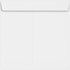 LUXPaper Square Invitation Envelopes | 7 1/2" x 7 1/2" | White | Peel & Press | 70lb. Text | 50 Qty