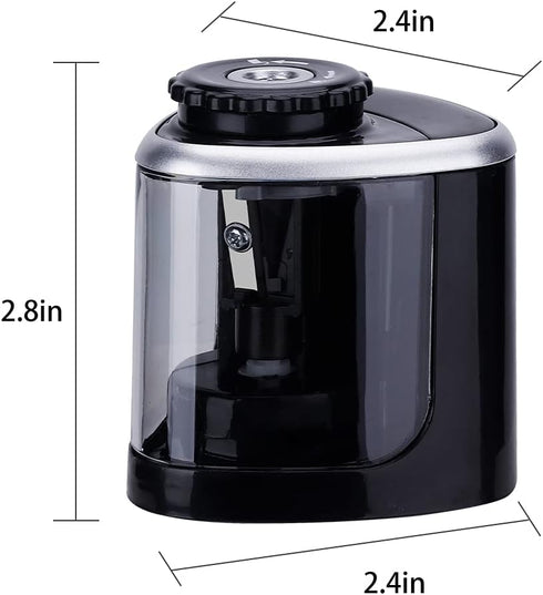 Fully Automatic Electric Portable Pencil Sharpener, Suitable for Children/Adults, for Pencils 6-8mm