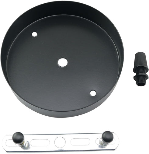 JCBIZ 2PCS 12cm Lighting Fixtures Accessories Retro Pendant Light Ceiling Base Plate Suitable for Decorative Hangers