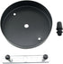 JCBIZ 2PCS 12cm Lighting Fixtures Accessories Retro Pendant Light Ceiling Base Plate Suitable for Decorative Hangers