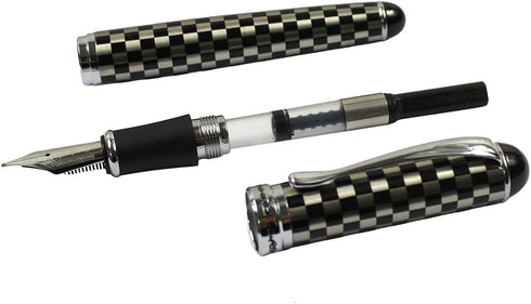 Gullor Advanced Jinhao X750 Medium Fountain Pen, Lattice Pattern