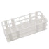 3 Packs Plastic Test Tube Rack, 21 Holes Holder for 30mm Test Tubes, White, Detachable